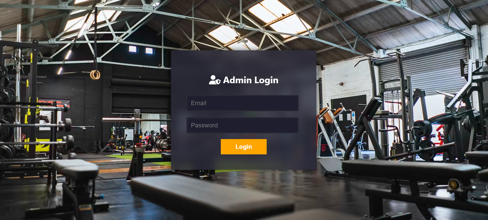 Admin Login Preview